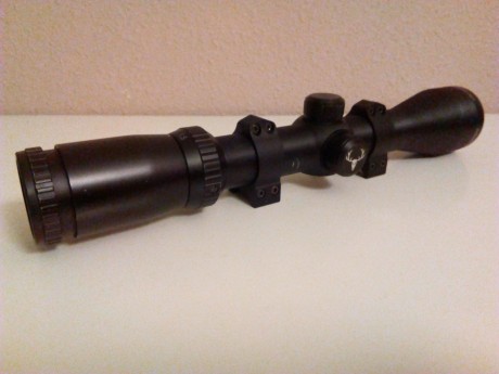 Vendo visor Bushnell Trophy xlt(modelo nuevo)1, 5/6x44. Tubo de 30 . Ideal para batidas o monterías, muy 01