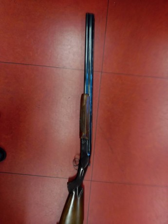 Se vende escopeta de plato expulsora, de una y dos estrellas marca Arkrom(Armas Kromsom). Hecha por Aramberri.
Tiene 01