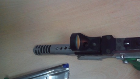 Por no usar vendo PISTOLA SPS OPEN HIBRIDA del calibre 38, con las características que se pueden ver en 00