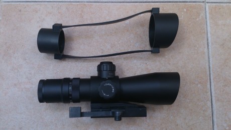 Hola, vendo por no usar un visor Nc Star Mark III Tactical de 3-9x42. Tiene la reticula P4 Sniper que 01