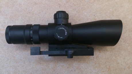 Hola, vendo por no usar un visor Nc Star Mark III Tactical de 3-9x42. Tiene la reticula P4 Sniper que 10