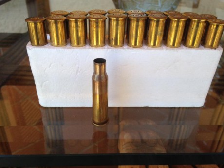 Vendo 211 vainas  para 7,62x53R, solo disparadas una vez , sin recargarse se nuevo, precio 40€ mas gastos 00