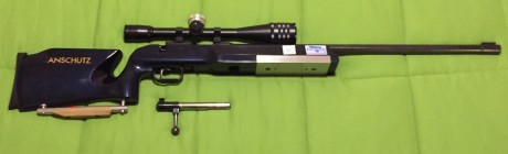 Vendo Carabina Anschutz 54 con culata BR, el precio 800,00€ mas los portes si los hubiera. El visor no 02