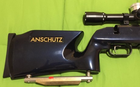 Vendo Carabina Anschutz 54 con culata BR, el precio 800,00€ mas los portes si los hubiera. El visor no 01