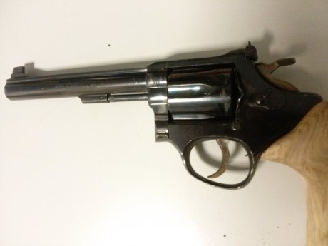Se vende revolver Taurus .38spl, cañón 6 pulgadas, con miras regulables.
135€
El arma está en Madrid.
Rebajado 00