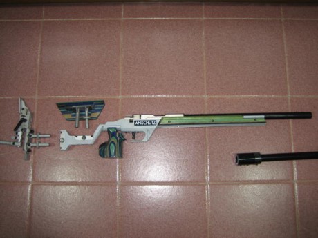 Hola, buenas a todos, pongo a la venta una carabina ANSCHUTZ 2007/2013 con culata de aluminio, prolongador 02