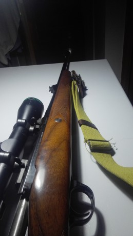 buenas tardes, el rifle es un sabatti calibre 300 wmg, tiene monturas leupold QR desmontables y visor 02