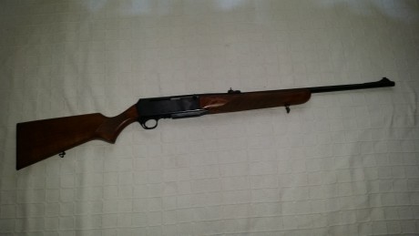 Hola:
Vendo FN BROWNING BAR I 3006 por no usarlo ya que tengo otro pero BAR II. Aunque sea un rifle con 02