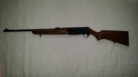 Hola:
Vendo FN BROWNING BAR I 3006 por no usarlo ya que tengo otro pero BAR II. Aunque sea un rifle con 01
