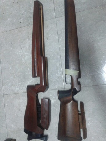 Hola vendo dos cularas . La primera es de carabina aire feinwerbau 601. Esta sin uso, solo roces de estar 01