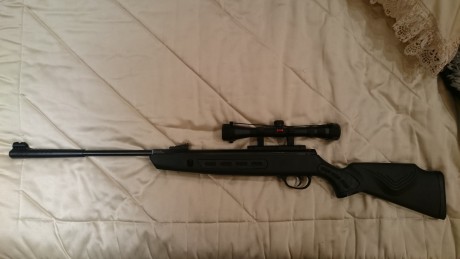 Buenas! Por adquirir una Hatsan at-44 PCP vendo la 5.5 de muelle. Comprada en febrero, habrá tirado solo 12