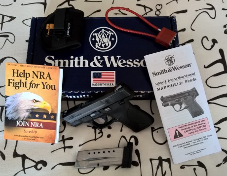 Se vende M&P 9 Shield guiada en la provincia de Barcelona, Calella, guiada en A. Esta pistola su uso 02