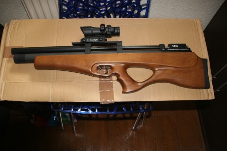 Hola vendo carbina BULL PUL- PCP. Marca SPA Modelo P-10, Multitiro con cargador de 10 disparos en calibre 02