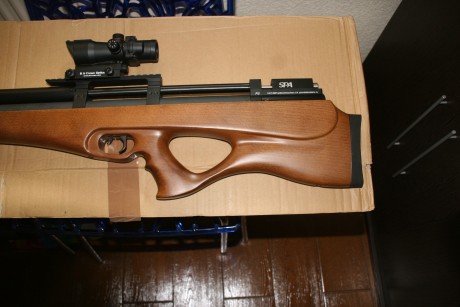 Hola vendo carbina BULL PUL- PCP. Marca SPA Modelo P-10, Multitiro con cargador de 10 disparos en calibre 00