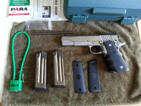 Hola a todos.  Pongo a la venta mi Para 9mm. Se trata del modelo 18.9, es una 1911 de alta capacidad en 00