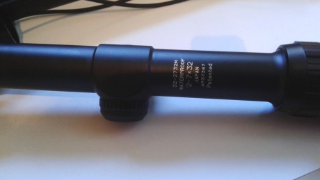 Se vende visor Bushnell Elite 3200 2-7X32 con tubo de 1". En muy buen estado, prácticamente nuevo, 01