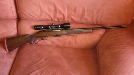 Vendo Winchester 88 calibre 308W. Pre-64. Con 2 cargadores de 4 balas y disparador afinado. Bases y anillas 01