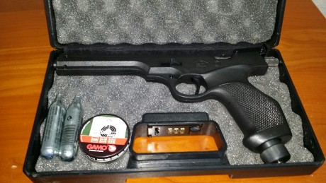 Desoyendo todos los (buenos) consejos de hacerme con una pistola decente de aire, acabo de heredar una 01