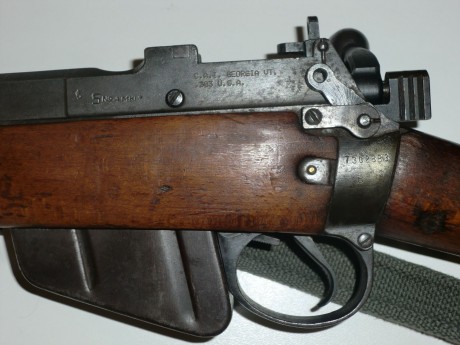 Vendo Lee Enfield nº 4 Mk I fabricado en la Segunda Guerra Mundial por SAVAGE para UK, burlando el embargo 12