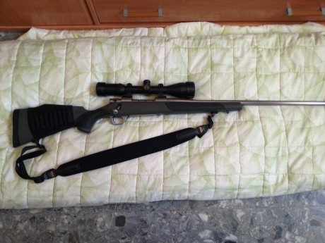 Por problemas físicos vendo mi Weatherby Vanguard S2 en calibre .300 Winchester Magnum.
Excelente precisión, 02