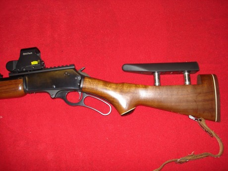 Buenas tardes:

Pongo en venta un Marlin 444, tiene de extra la carrillera regulable en altura, se vende 10