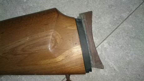 Hola vendo culata deportiva para rifle santa barbara de luxe o santa barbara c75.
Hecha para mi santa 01