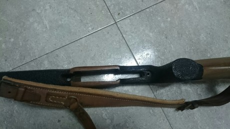Hola vendo culata deportiva para rifle santa barbara de luxe o santa barbara c75.
Hecha para mi santa 12