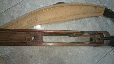 Hola vendo culata deportiva para rifle santa barbara de luxe o santa barbara c75.
Hecha para mi santa 11