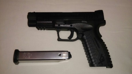 Buenas!
Vendo pistola Springfield HS XDM 4.5 en calibre 9mm Pb con 1 cargador.
Punto de mira d fibra y 41