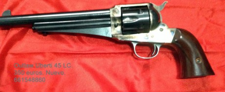  Outlaw.jpg  Outlaw.jpg Vendo revólver Outlaw de Ubert. Cal. 45 LC.Cañón 6". Solo ha disparado una 00