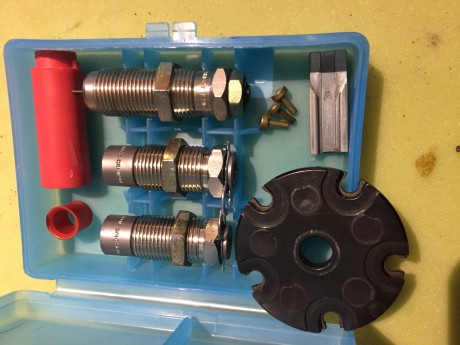 Cambio conversión calibre 40 para Dillon 650 por conversión calibre 45ACP para Dillon 650, incluidos dies. 00