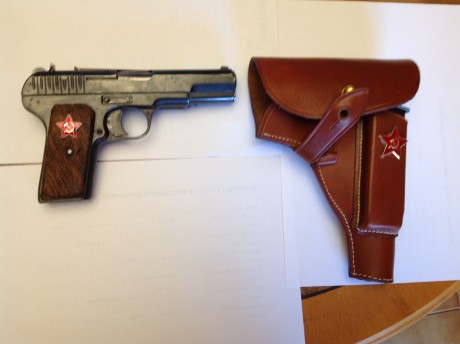 Buenas tardes.

Vendo esta pistola Star modelo AS en calibre 9mm.Largo.

El arma presenta buen estado 10