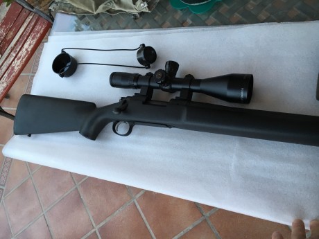 Como sabréis los que le conocísteis, este no es un fusil cualquiera.
Se desarrolló su meticuloso rodaje 42
