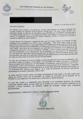 NOTA DE LA PLATAFORMA 

   NUEVA ESTRATEGIA DE RODRIGO DE MESA PARA SUBIR LAS LICENCIAS A LOS 60.000 00
