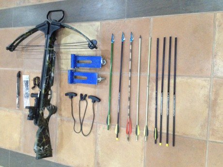 Cambio ballesta de poleas Barnett Revolution 150 lbs por rifle monotiro 00