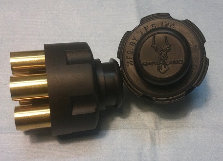 Hola, vendo estos 2 Cargadores para revolver marca Safariland. de 6 tiros calibre .38 Sp. y .357 Mag., 00