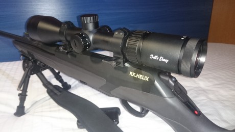 Vendo Merkel Helix en calibre 300WM.
Cargador 3+1
Cañón de 61cm,17mm en boca.
Anillas Warne Máxima 
Visor 02