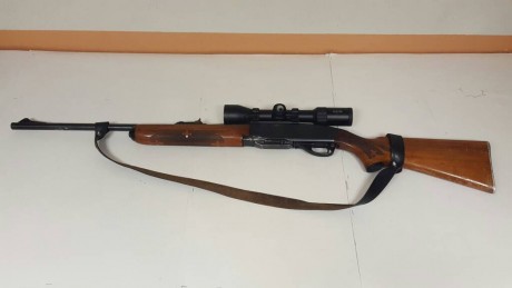 Un amigo sin internet vende
Rifle Remington modelo Woodmaster semiautomático en 30-06, con visor de batida 02