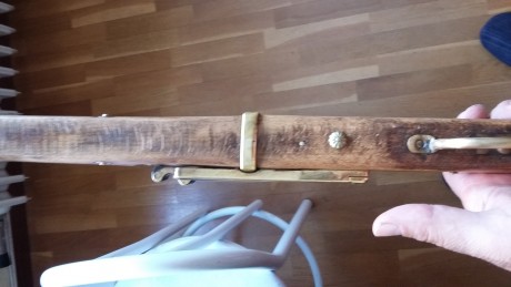 Hola compañeros.
 Vendo mosquete de mecha japones. Hace poco que lo tengo y he decidido quitarmelo para 21