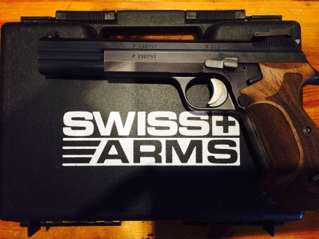 En venta Swiss arms P210 6 pulgadas
arma usada para precision
guiada en F
Se encuentra en murcia.
Lleva 02