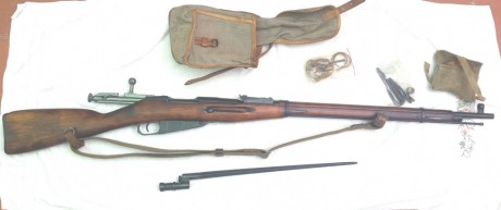 vendo Mosin nagant en muy buen estado, todos sus números coinciden, incluso el de la bayoneta, se vende 01