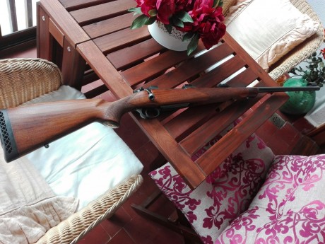 Se vende rifle Brno 602 calibre 375 HH en muy buenas condiciones. En el precio estan incluidas bases y 00