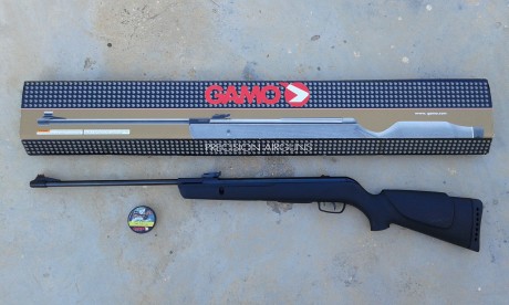 Vendo mi carabina Gamo Shadow 1000 del calibre 5.5. Está nueva, apenas pegué 20 disparos con ella. No 02