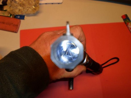 vendo o cambio revolver santa barbara 44
con accesorios de baquetas  limpieza de cañon y de tambor
de 32
