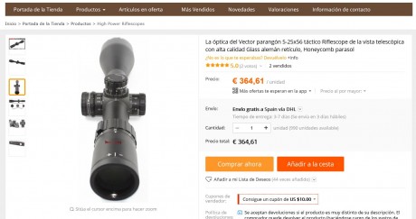 Para los que aun creen firmemente que todos los visores chinos, son malos, o malisimos, deberían ver un 91
