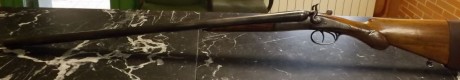 Vendo escopeta de calibre 12 , marca CRUCELEGUI, HERMANOS (TERRIBLE), precio 150 €, gastos de envío de 02