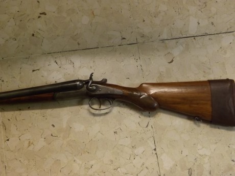 Vendo escopeta de calibre 12 , marca CRUCELEGUI, HERMANOS (TERRIBLE), precio 150 €, gastos de envío de 01
