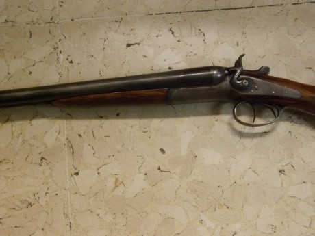 Vendo escopeta de calibre 12 , marca CRUCELEGUI, HERMANOS (TERRIBLE), precio 150 €, gastos de envío de 00