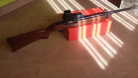 Buenas!!!
Vendo carabina Ruger semiauto .44 magnum. Está en la prov. de Barcelona. El visor punto rojo 01