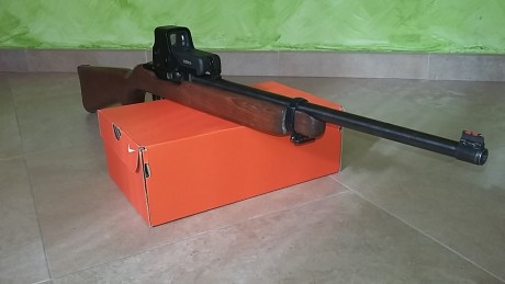Buenas!!!
Vendo carabina Ruger semiauto .44 magnum. Está en la prov. de Barcelona. El visor punto rojo 00